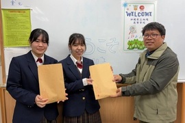 日本沖繩縣立向陽高等學校師生來訪圖片
