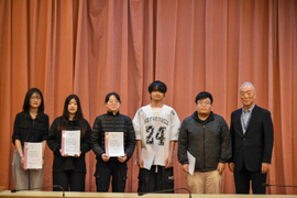 114學年薪傳獎學金、海洋研究發展中心、陳桂玉教授紀念獎學金頒獎儀式圖片